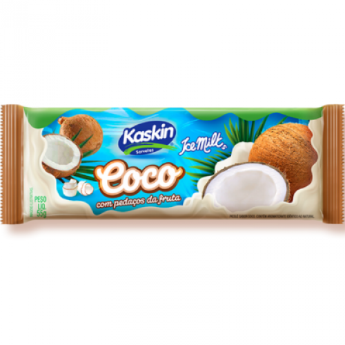 Sorvete Kaskin Ice Milk Coco 55g