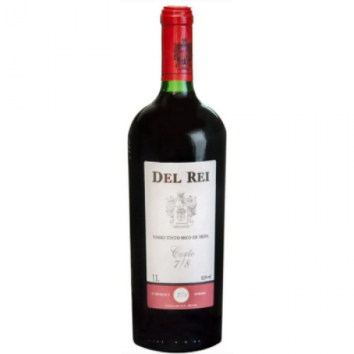 Vinho Del Rei Tinto Seco Corte 7/8 1L