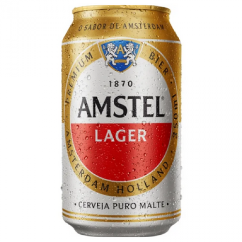 Cerveja Amstel Lata 350ml c/12