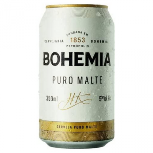 Cerveja Bohemia Lata 350ml c/12