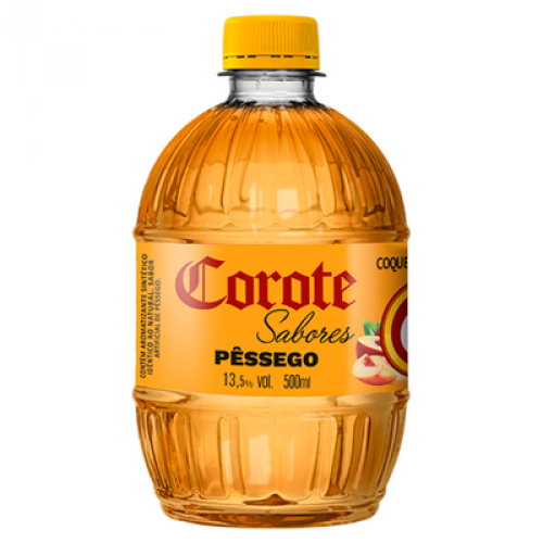 Cachaça Corote Pêssego 500ml