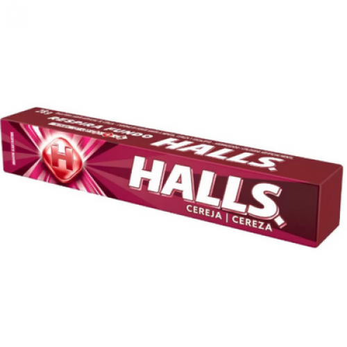 Bala Halls Cereja 27,5g