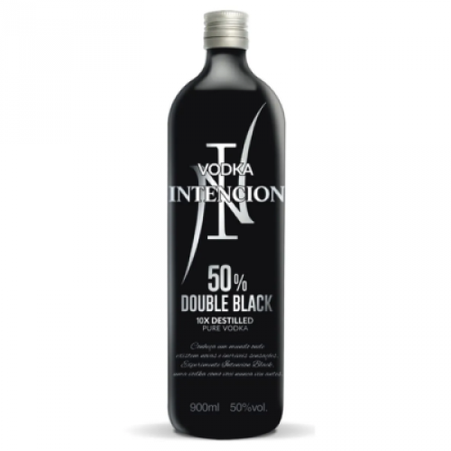 Vodka Intencion Double Black 50% 900ml