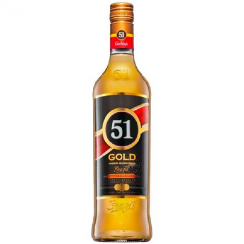 Cachaça 51 Gold 700ml