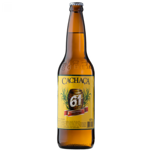 Cachaça 61 600ml