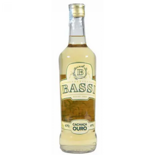 Cachaça Bassi Ouro 670ml