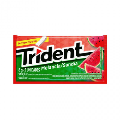 Chiclete Trident Melancia 8g