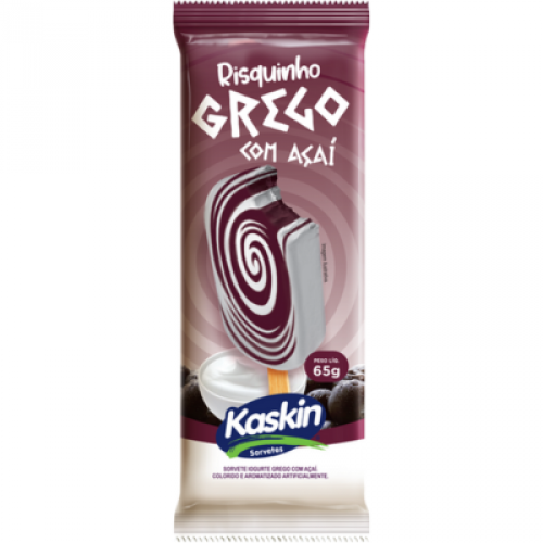 Sorvete Kaskin Grego Açai 65g