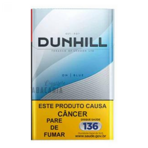 Cigarro Dunhill On Blue