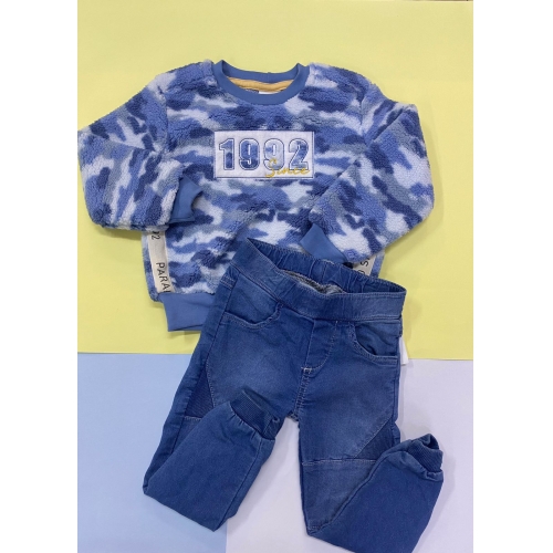 CONJUNTO 13174 COR: 322 AZUL DENIM 1 163168