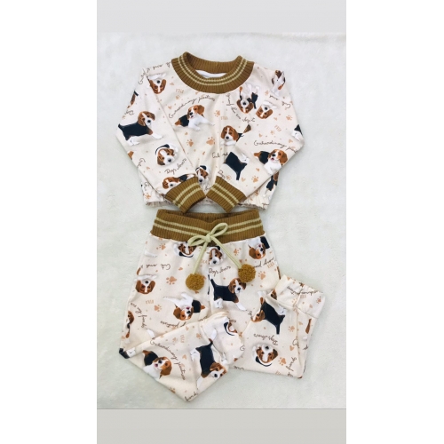 CONJUNTO DOG ESTAMPADO