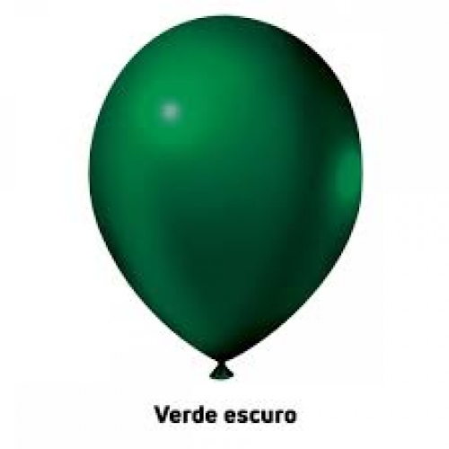 BALAO 11 VERDE ESCURO C/50 UN JOY