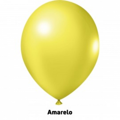 BALAO 9 AMARELO METALIZADO C50 UN JOY