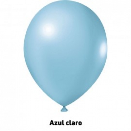 BALAO 9 AZUL CLARO METALIZADO C50 UN JOY