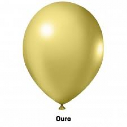 BALAO 9 OURO METALIZADO C50 UN JOY