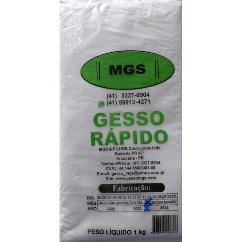 GESSO RAPIDO 1KG MGS