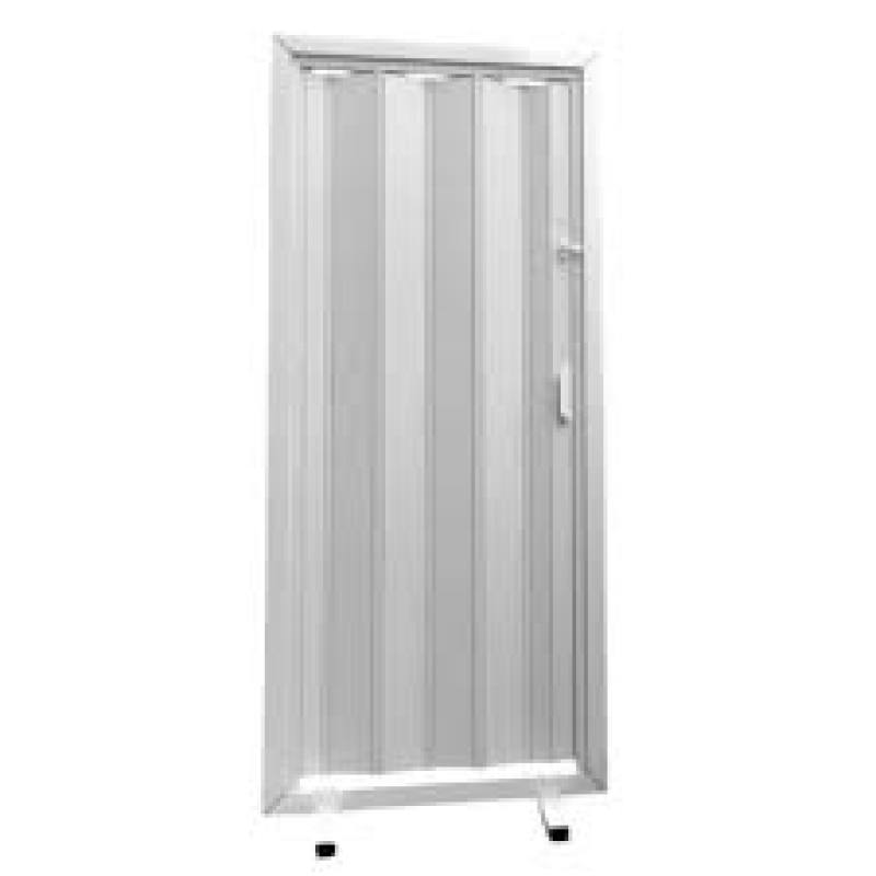 PORTA SANFONADA PVC 60CM BRANCO MULTILIT