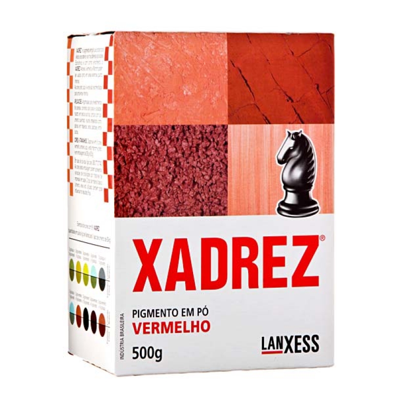 PO XADREZ 500GR VERMELHO XADREZ