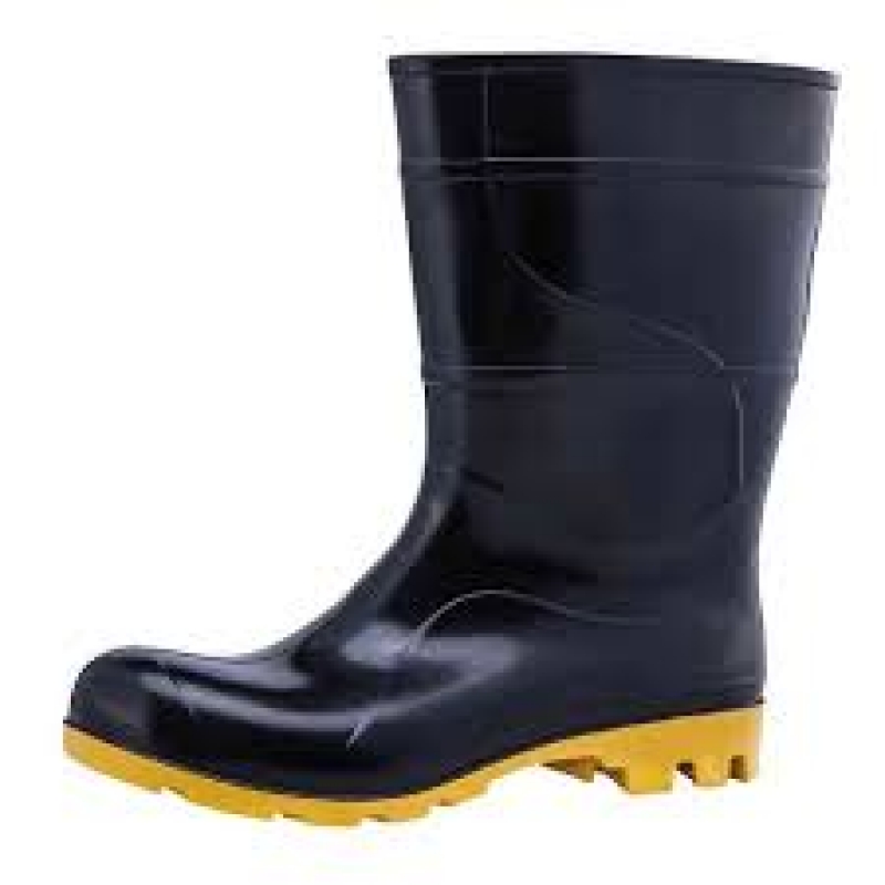 BOTA PVC PR/AM 42 CANO MEDIO SEM FORRO - COLLINS