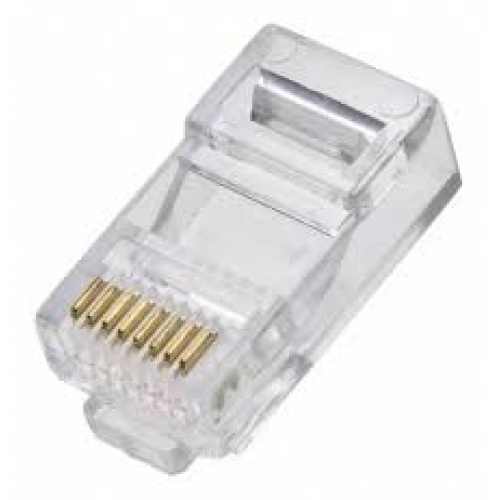 CONECTOR RJ45 CAT5E MACHO P/CABO REDE