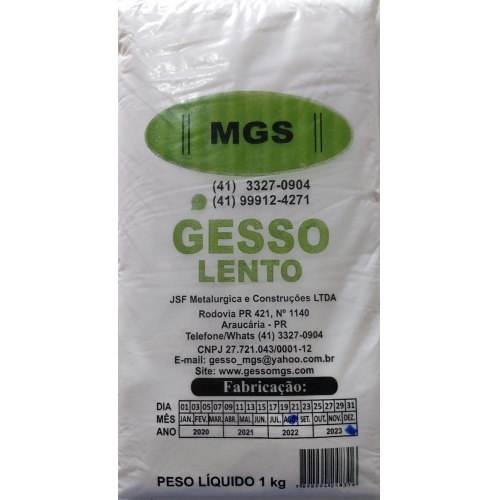 GESSO LENTO 1KG MGS