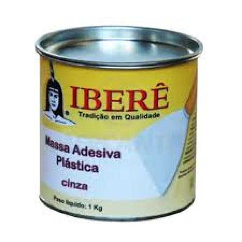 MASSA PLASTICA CINZA 12X1KG - IBERE