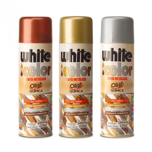 SPRAY TINTA BRONZE 340ML/190G ORBI