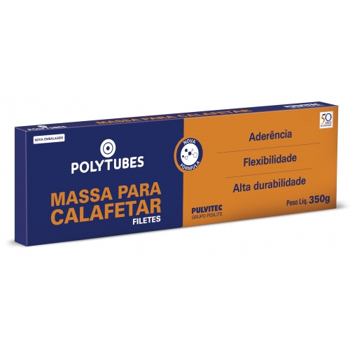 MASSA CALAFETAR 350G POLYTUBES