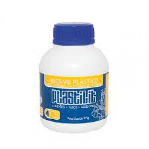 ADESIVO PLASTICO P/TUBO PVC - 175G PLASTILIT