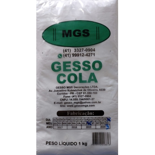 GESSO COLA 1KG MGS