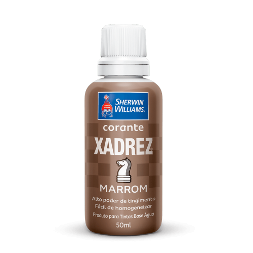 CORANTE LIQUIDO MARROM XADREZ