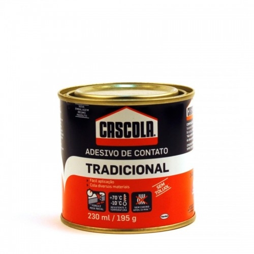 ADESIVO CASCOLA TRAD. S/TULUOL 195GR HENKEL