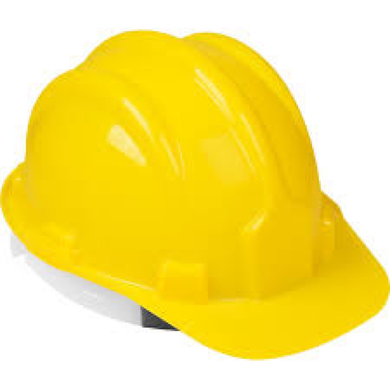 CAPACETE CONSTRUÇÃO COM CARNEIRA AMARELO WORKER