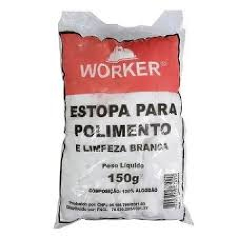 ESTOPA POLIMENTO LIMP BR 150GR - WORKER