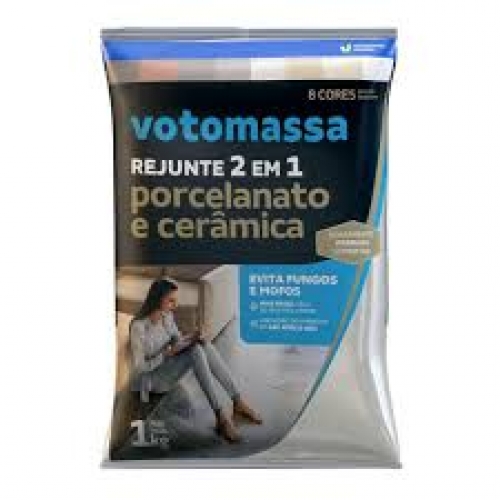 REJUNTE 2x1 CINZA ESCURO 5KG VOTORAN