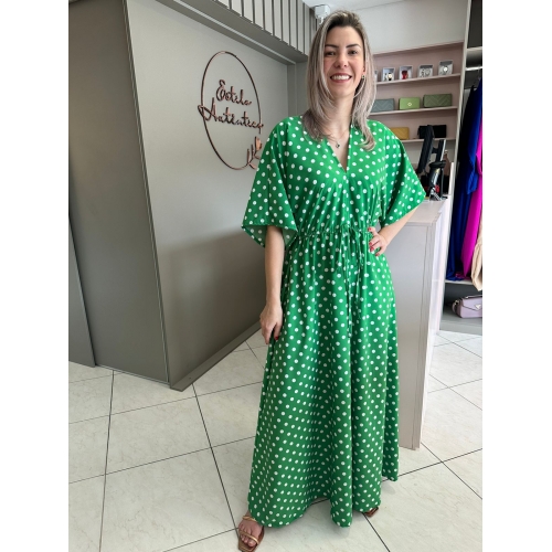 VESTIDO MIDI ACETINADO