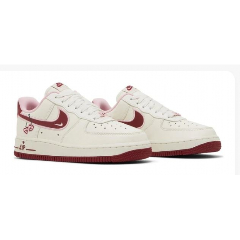 NIKE AIR FORCE BRANCO BORDO