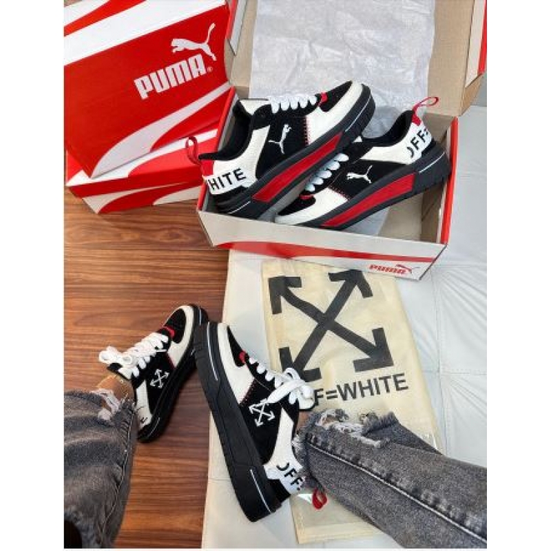 PUMA PRETO VERMELHO OFF WHITE