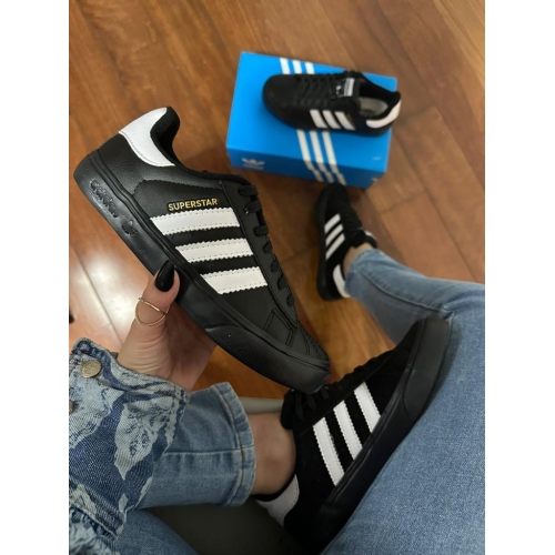 ADIDAS SUPERSTAR PRETO CORINO