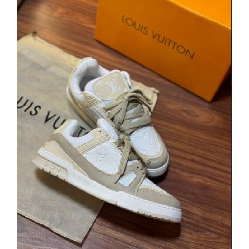 TENIS LOUIS VUITTON BEGE