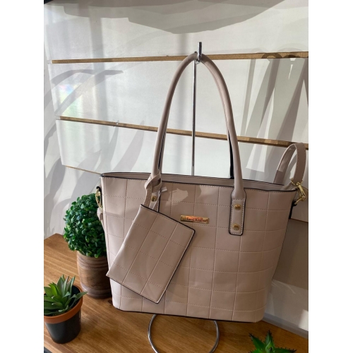 Bolsa Lk off white quadrado