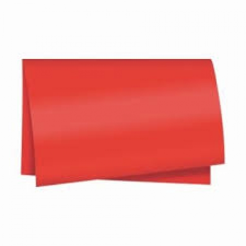 PAPEL SUJINHO LISO 49CMX69CM VERMELHO