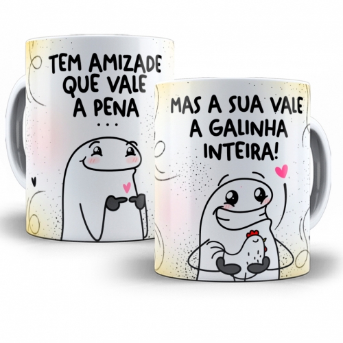 Caneca de Café Amigas Personalizada