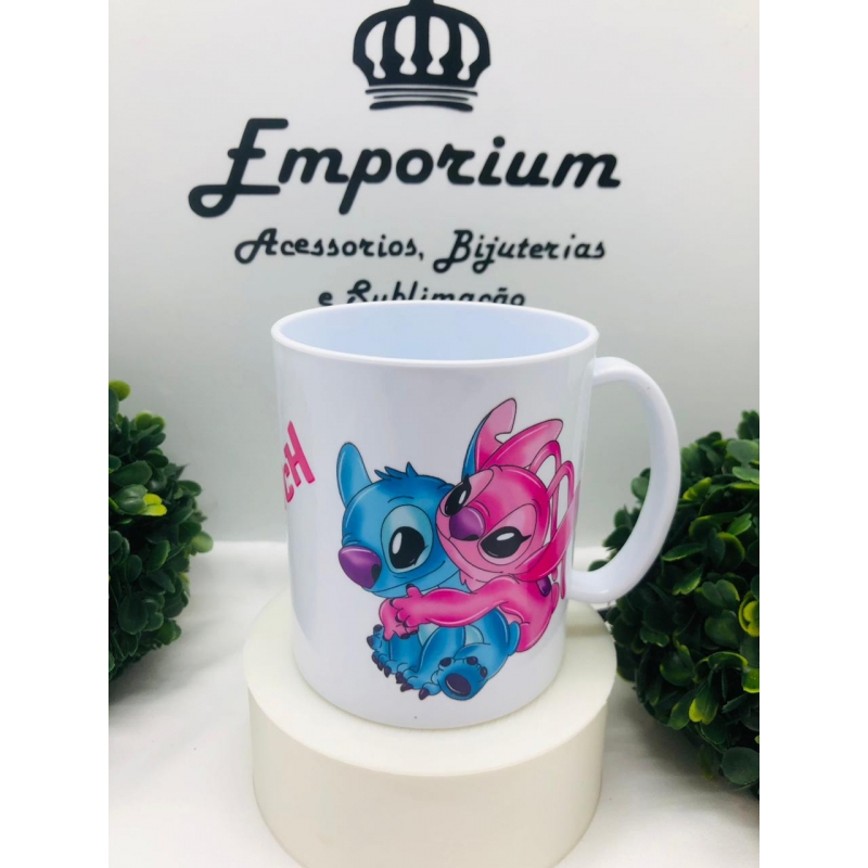 CANECA PERSONALIZADA DO STITCH