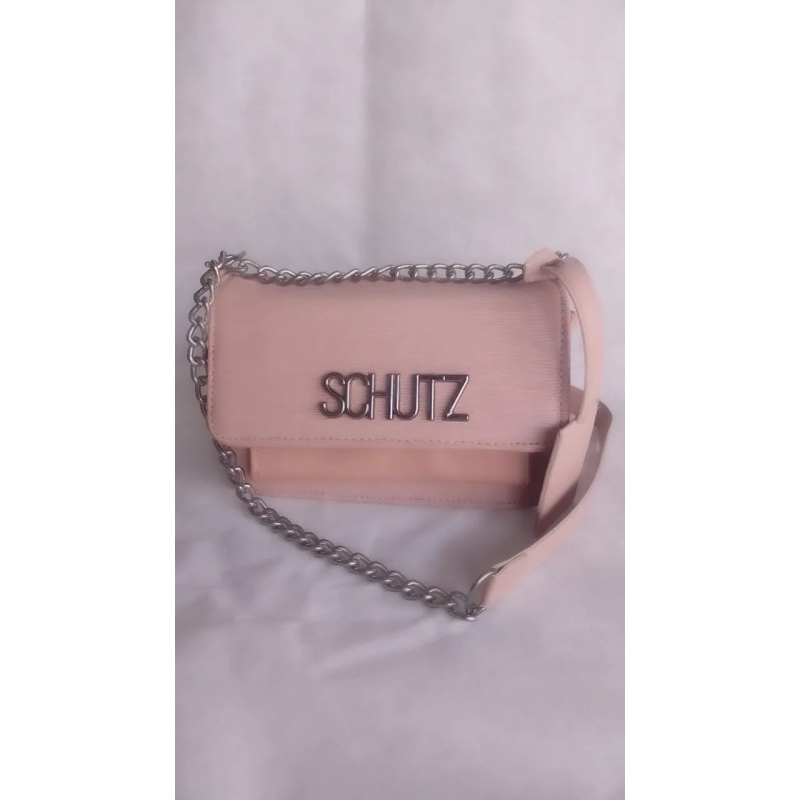 BOLSA SCHUTZ COM ALÇA DE CORRENTE