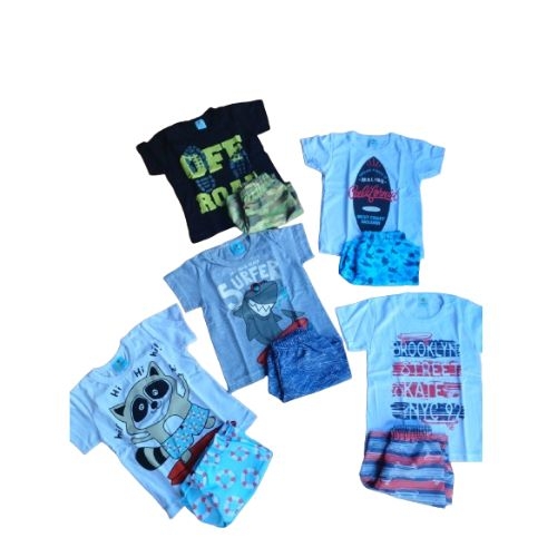 CONJUNTO MASCULINO INFANTIL VERÃO