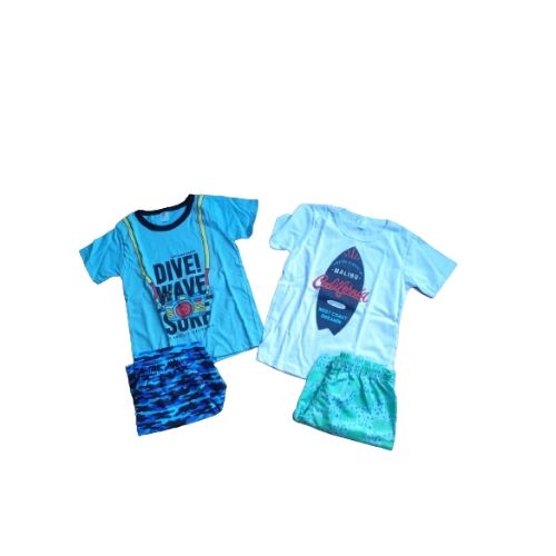 CONJUNTO MASCULINO INFANTIL VERÃO