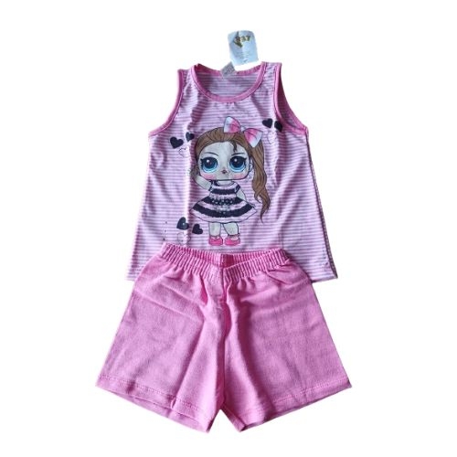 CONJUNTO  INFANTIL FEMININO    VERÃO