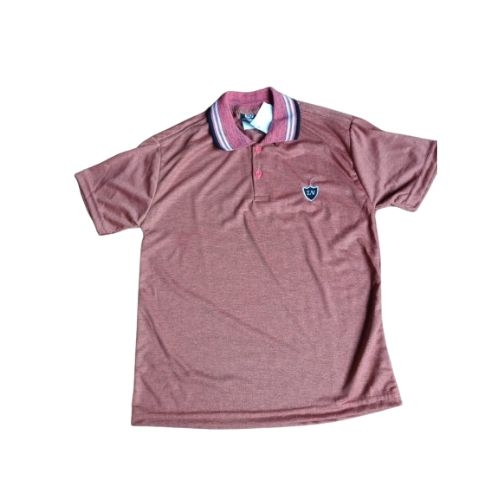 CAMISETAS INFANTIL/JUVENIL POLO VINHO