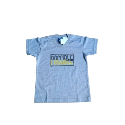 CAMISETA  INFANTIL MASCULINA   M/CURTA